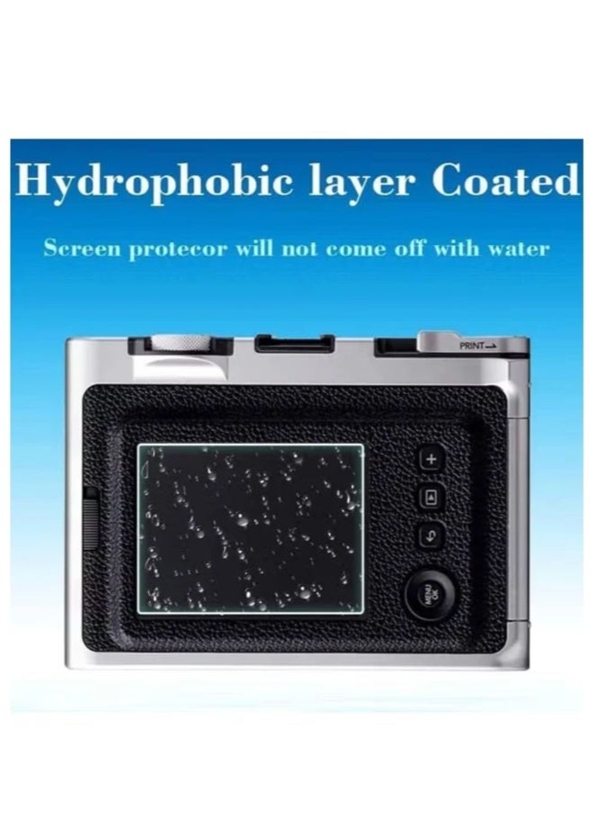 3 حزمة واقي الشاشة لـ Fujifilm INSTAX Mini EVO ، 0.3mm 9H صلابة غطاء زجاجي مقلص مضاد للخدش مضاد للفقاعة - Image 2